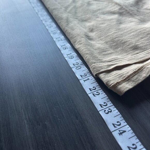 Tuckernuck Pomander Place Womens Tan Puff Long Sleeve Crewneck Top Size XXXL - Picture 7 of 8